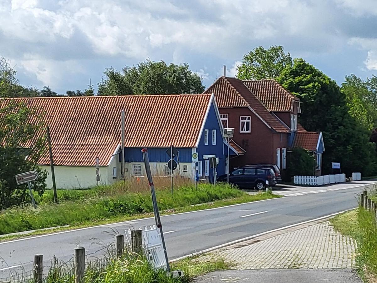 Urlaub Im Blauen Haus Apartment Sehestedt  Bagian luar foto
